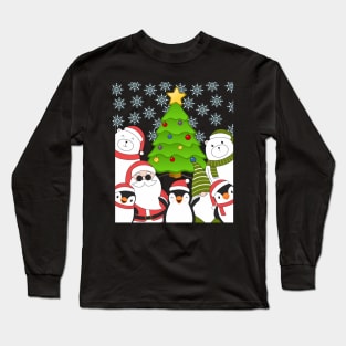 Funny Merry Christmas and happy new year Long Sleeve T-Shirt